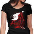 The Valentine Women's V-Neck - Adult & Kids T-Shirts, Sweatshirts & Hoodies apparel design preview 1