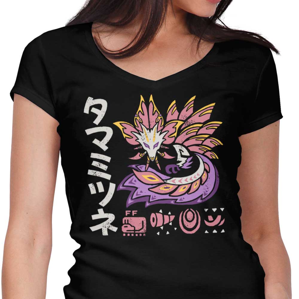 The Velvet Bloom Women's V-Neck - Adult & Kids T-Shirts, Sweatshirts & Hoodies apparel design preview 1