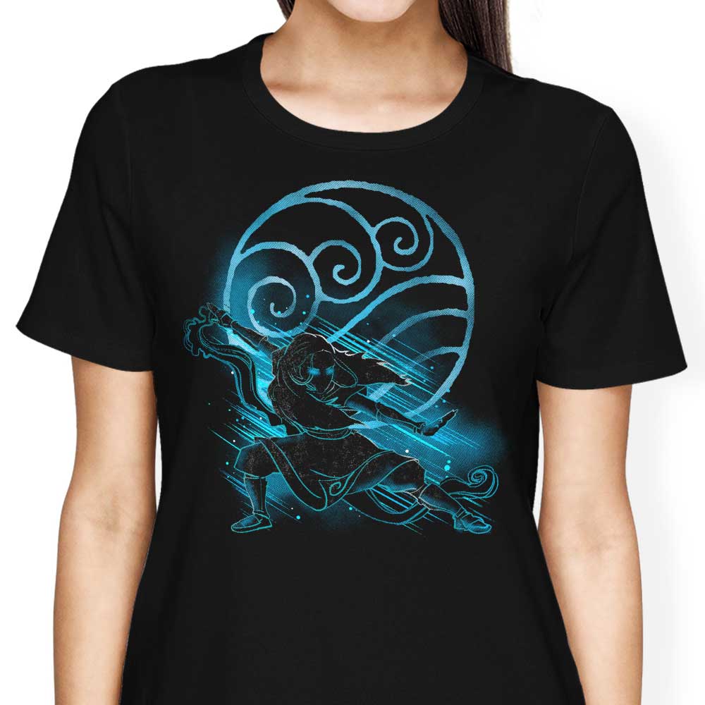 The Water Bender Women's Apparel - Adult & Kids T-Shirts, Sweatshirts & Hoodies apparel design preview 2