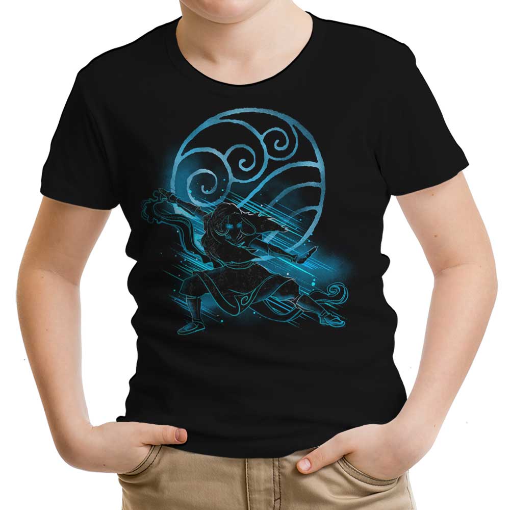 The Water Bender Youth Apparel - Adult & Kids T-Shirts, Sweatshirts & Hoodies apparel design preview 1