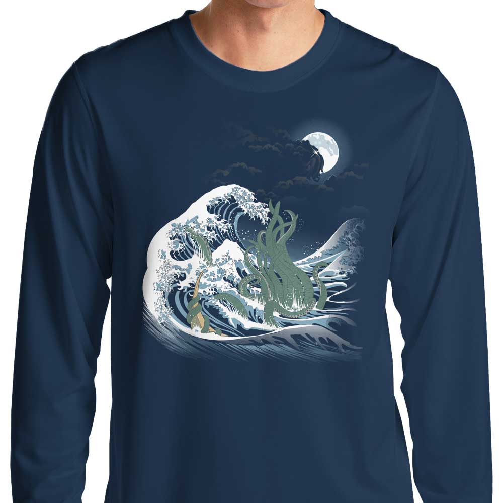 The Wave of R'lyeh - Adult & Kids T-Shirts, Sweatshirts & Hoodies apparel design preview 1