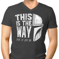 The Way Men's V-Neck - Adult & Kids T-Shirts, Sweatshirts & Hoodies apparel design preview 1