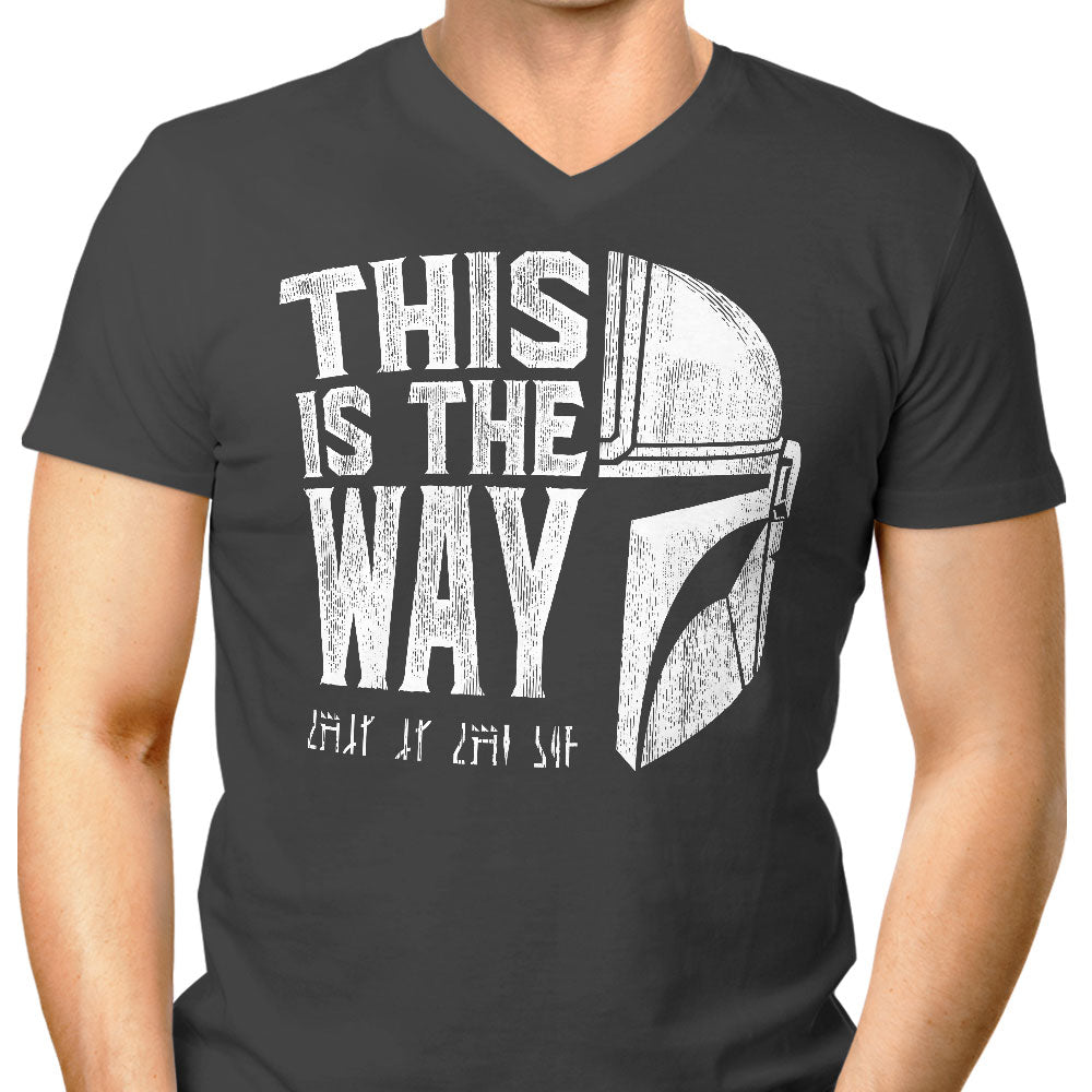 The Way Men's V-Neck - Adult & Kids T-Shirts, Sweatshirts & Hoodies apparel design preview 1