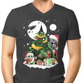 The Way of Christmas Men's V-Neck - Adult & Kids T-Shirts, Sweatshirts & Hoodies apparel design preview 1