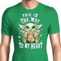 The Way to Heart Men's Apparel - Adult & Kids T-Shirts, Sweatshirts & Hoodies apparel design preview 1