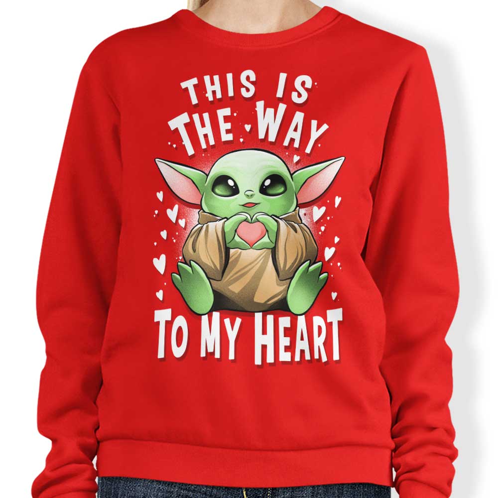 The Way to Heart - Adult & Kids T-Shirts, Sweatshirts & Hoodies apparel design preview 1