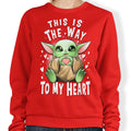 The Way to Heart - Adult & Kids T-Shirts, Sweatshirts & Hoodies apparel design preview 1