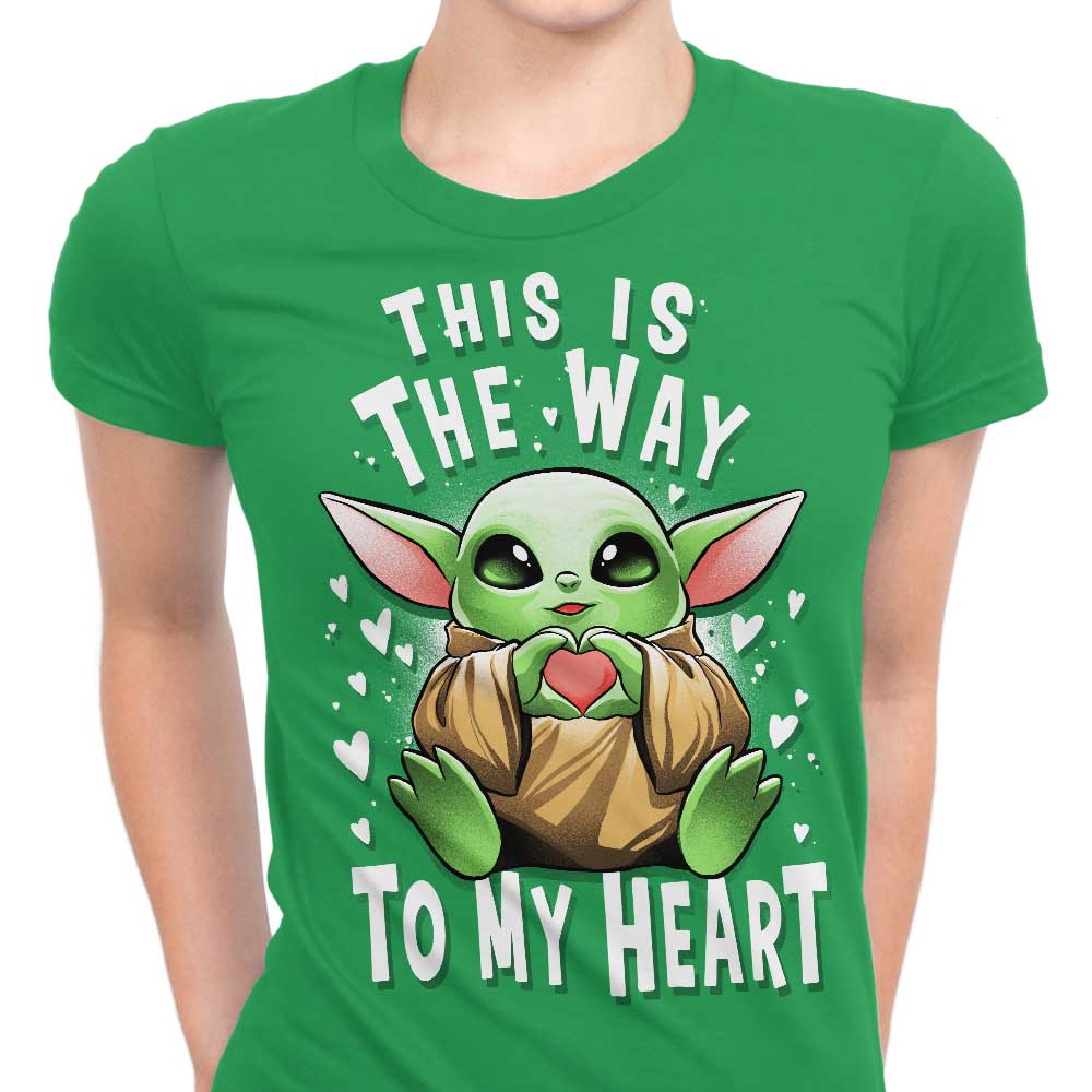 The Way to Heart Women's Apparel - Adult & Kids T-Shirts, Sweatshirts & Hoodies apparel design preview 1