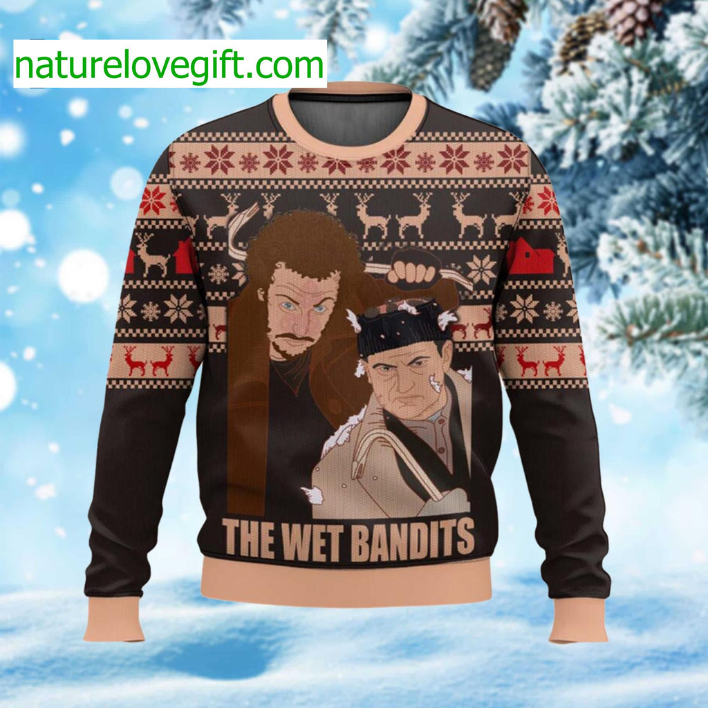 The Wet Bandits Ugly Christmas Sweater product image