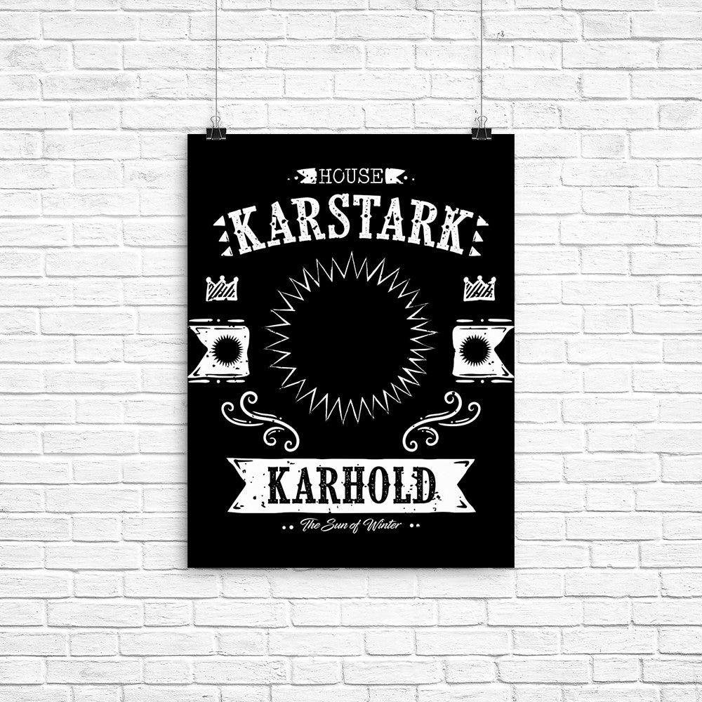 The White Starburst Poster - Adult & Kids T-Shirts, Sweatshirts & Hoodies apparel design preview 1