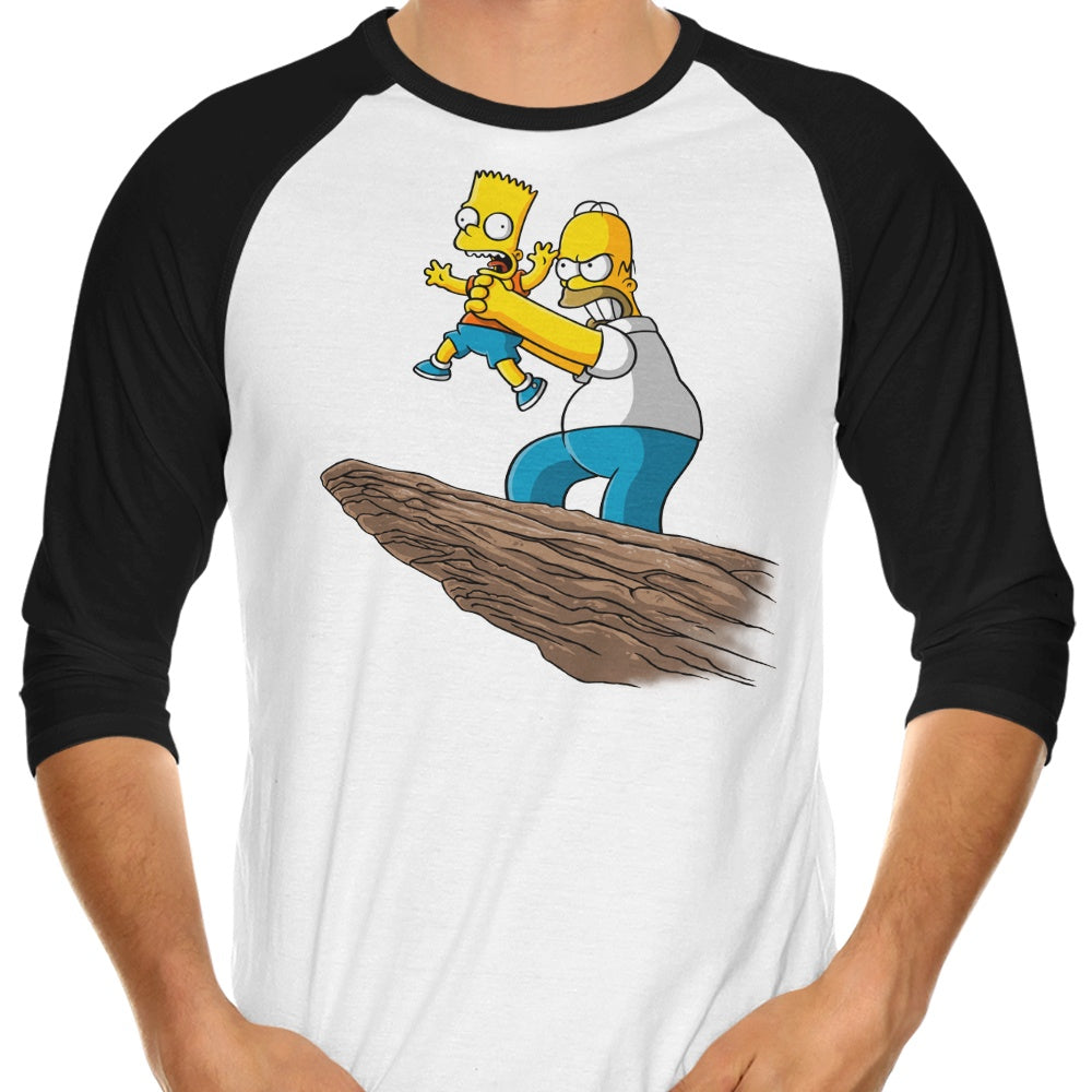 The Why You Little...King 3/4 Sleeve Raglan - Adult & Kids T-Shirts, Sweatshirts & Hoodies apparel design preview 1