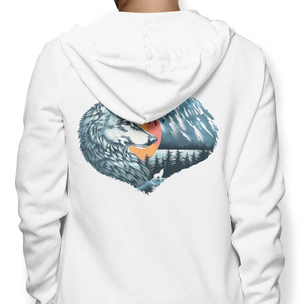 The Wild Heart Howls - Adult & Kids T-Shirts, Sweatshirts & Hoodies apparel design preview 1