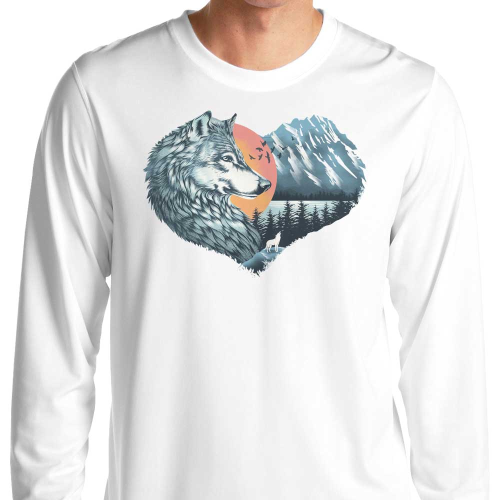 The Wild Heart Howls - Adult & Kids T-Shirts, Sweatshirts & Hoodies apparel design preview 1