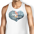The Wild Heart Howls Tank Top - Adult & Kids T-Shirts, Sweatshirts & Hoodies apparel design preview 1