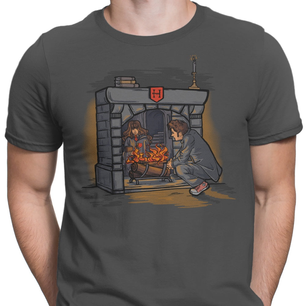 The Witch in Fireplace Men's Apparel - Adult & Kids T-Shirts, Sweatshirts & Hoodies apparel design preview 2
