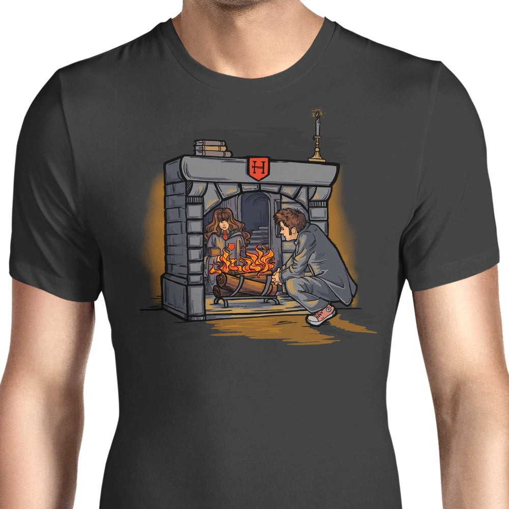 The Witch in Fireplace Men's Apparel - Adult & Kids T-Shirts, Sweatshirts & Hoodies apparel design preview 1