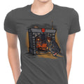 The Witch in Fireplace Women's Apparel - Adult & Kids T-Shirts, Sweatshirts & Hoodies apparel design preview 1
