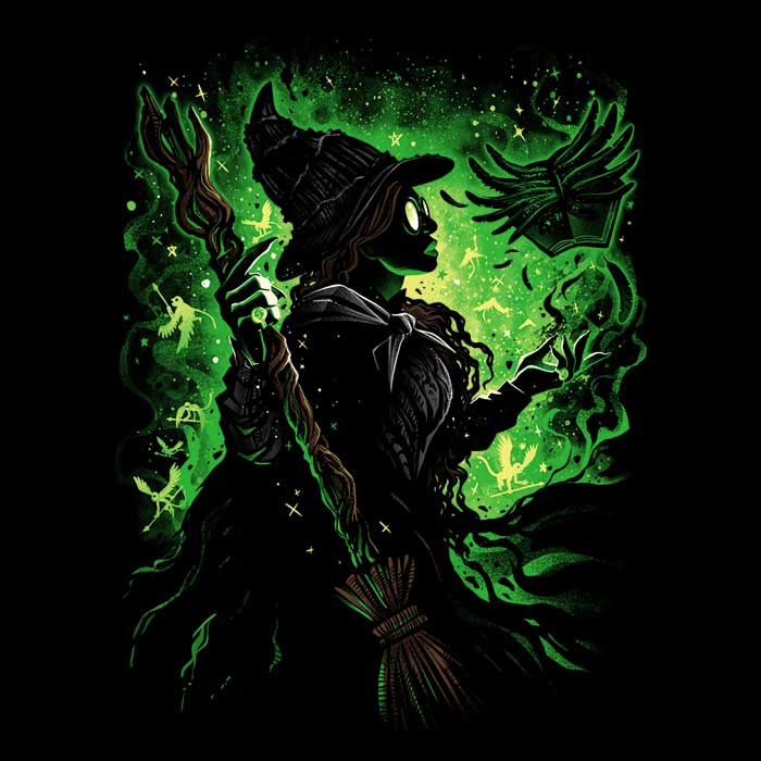 The Witch of West Men's Apparel - Adult & Kids T-Shirts, Sweatshirts & Hoodies apparel design preview 2
