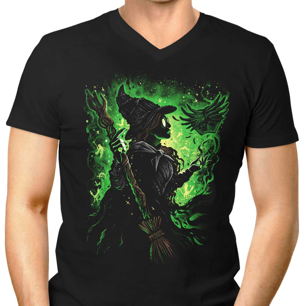 The Witch of West Men's V-Neck - Adult & Kids T-Shirts, Sweatshirts & Hoodies apparel design preview 1