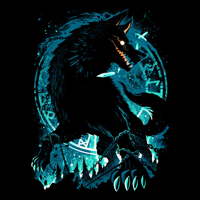 The Wolf of Fate Men's Apparel - Adult & Kids T-Shirts, Sweatshirts & Hoodies apparel design preview 2