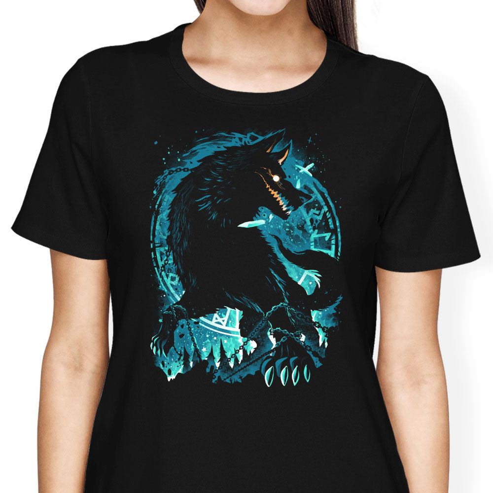 The Wolf of Fate Women's Apparel - Adult & Kids T-Shirts, Sweatshirts & Hoodies apparel design preview 1