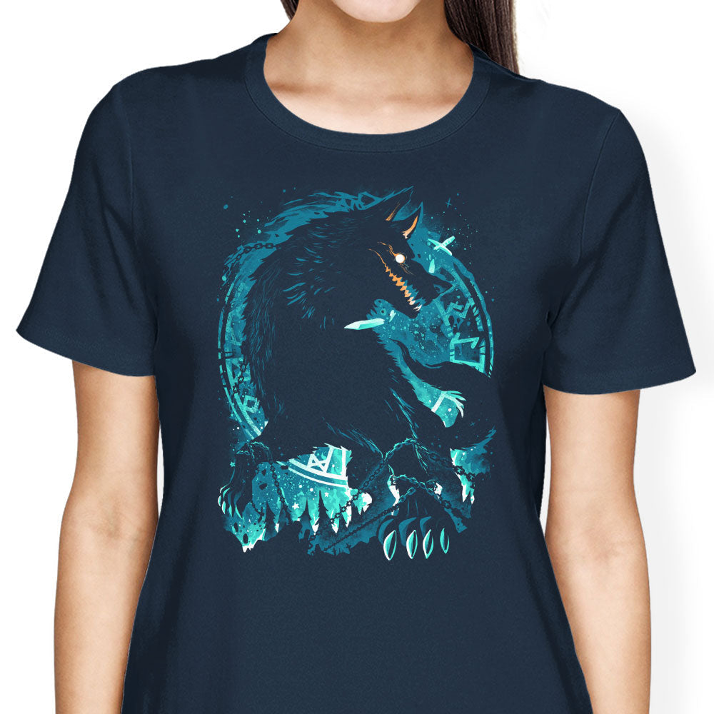 The Wolf of Fate Women's Apparel - Adult & Kids T-Shirts, Sweatshirts & Hoodies apparel design preview 2