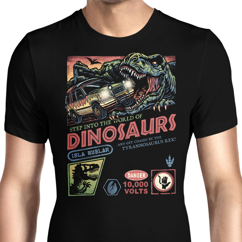 The World of Dinosaurs Men's Apparel - Adult & Kids T-Shirts, Sweatshirts & Hoodies apparel design preview 1