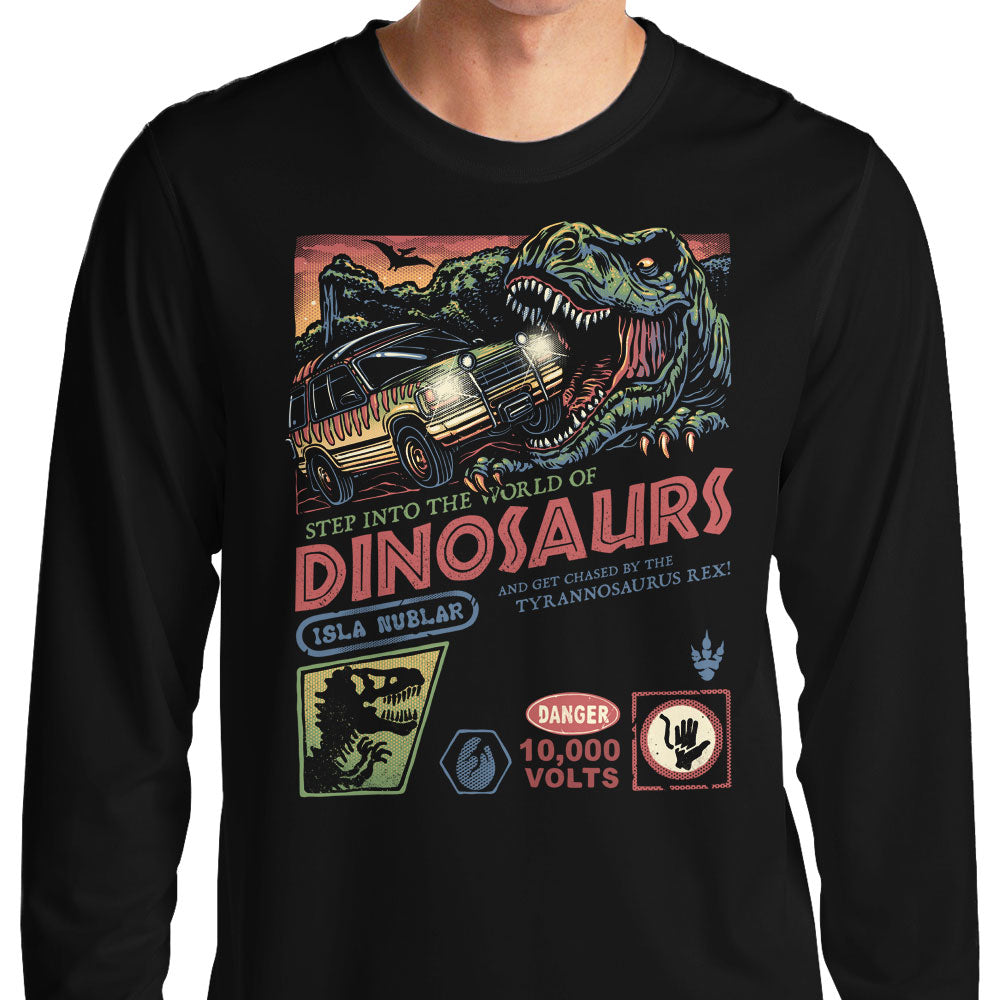 The World of Dinosaurs - Adult & Kids T-Shirts, Sweatshirts & Hoodies apparel design preview 1