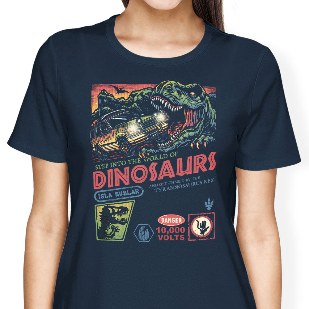 The World of Dinosaurs Women's Apparel - Adult & Kids T-Shirts, Sweatshirts & Hoodies apparel design preview 2