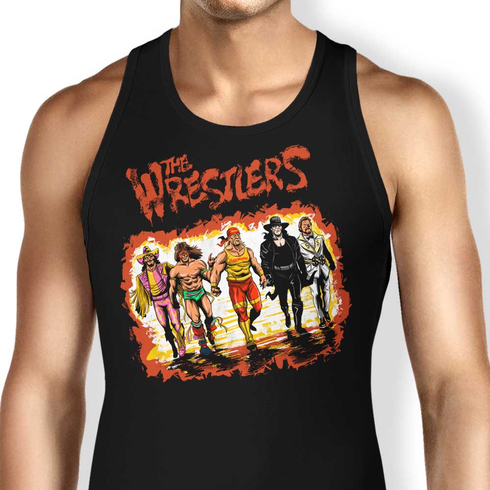 The Wrestlers Tank Top - Adult & Kids T-Shirts, Sweatshirts & Hoodies apparel design preview 1