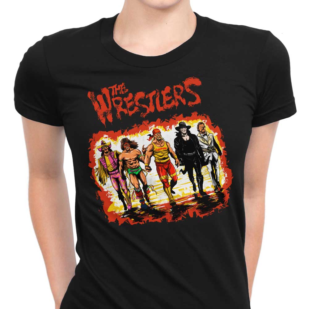 The Wrestlers Women's Apparel - Adult & Kids T-Shirts, Sweatshirts & Hoodies apparel design preview 1