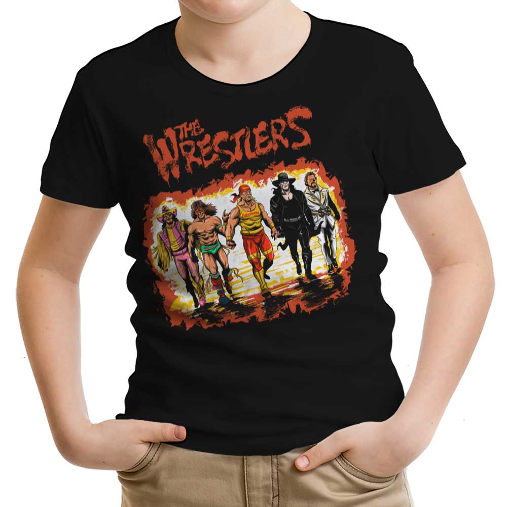 The Wrestlers Youth Apparel - Adult & Kids T-Shirts, Sweatshirts & Hoodies apparel design preview 1