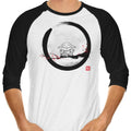 The Zen Kid 3/4 Sleeve Raglan - Adult & Kids T-Shirts, Sweatshirts & Hoodies apparel design preview 1