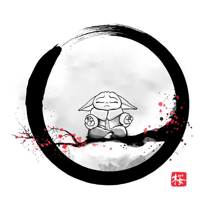 The Zen Kid - Adult & Kids T-Shirts, Sweatshirts & Hoodies apparel design preview 2