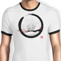 The Zen Kid Ringer - Adult & Kids T-Shirts, Sweatshirts & Hoodies apparel design preview 1