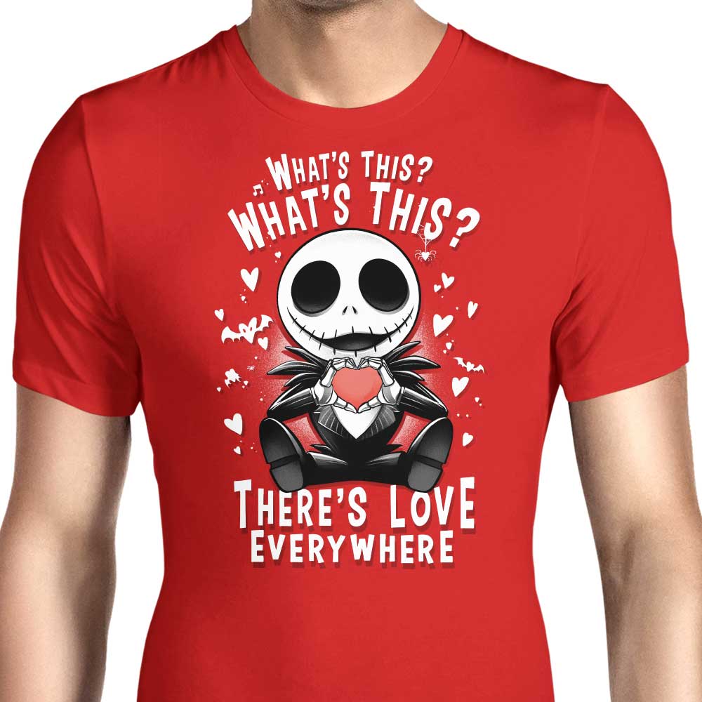 There's Love Everywhere Men's Apparel - Adult & Kids T-Shirts, Sweatshirts & Hoodies apparel design preview 1