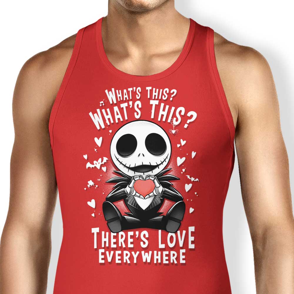 There's Love Everywhere Tank Top - Adult & Kids T-Shirts, Sweatshirts & Hoodies apparel design preview 1