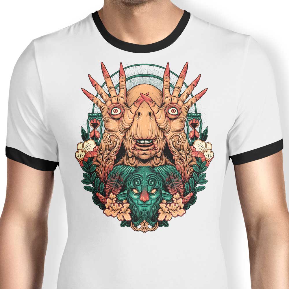 These Eyes Can See Ringer - Adult & Kids T-Shirts, Sweatshirts & Hoodies apparel design preview 1