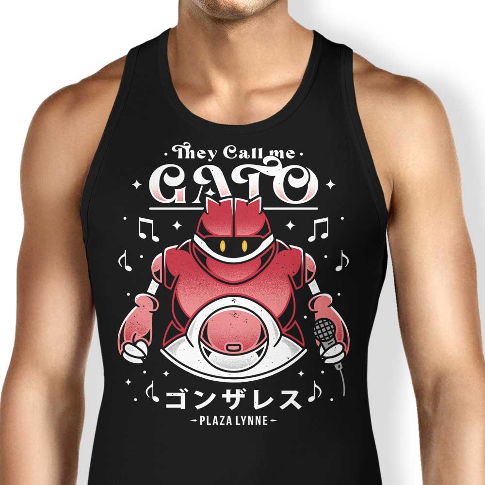 They Call Me Gato Tank Top - Adult & Kids T-Shirts, Sweatshirts & Hoodies apparel design preview 1