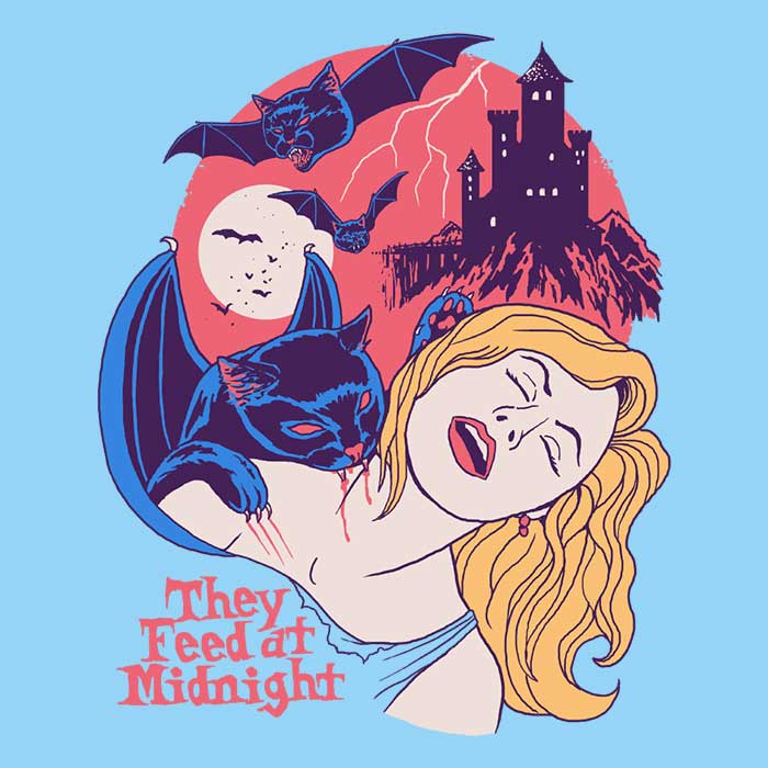 They Feed at Midnight Men's Apparel - Adult & Kids T-Shirts, Sweatshirts & Hoodies apparel design preview 2