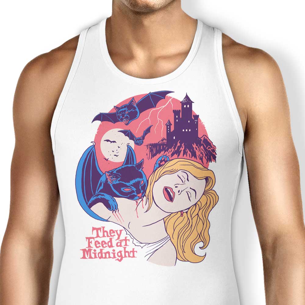 They Feed at Midnight Tank Top - Adult & Kids T-Shirts, Sweatshirts & Hoodies apparel design preview 1