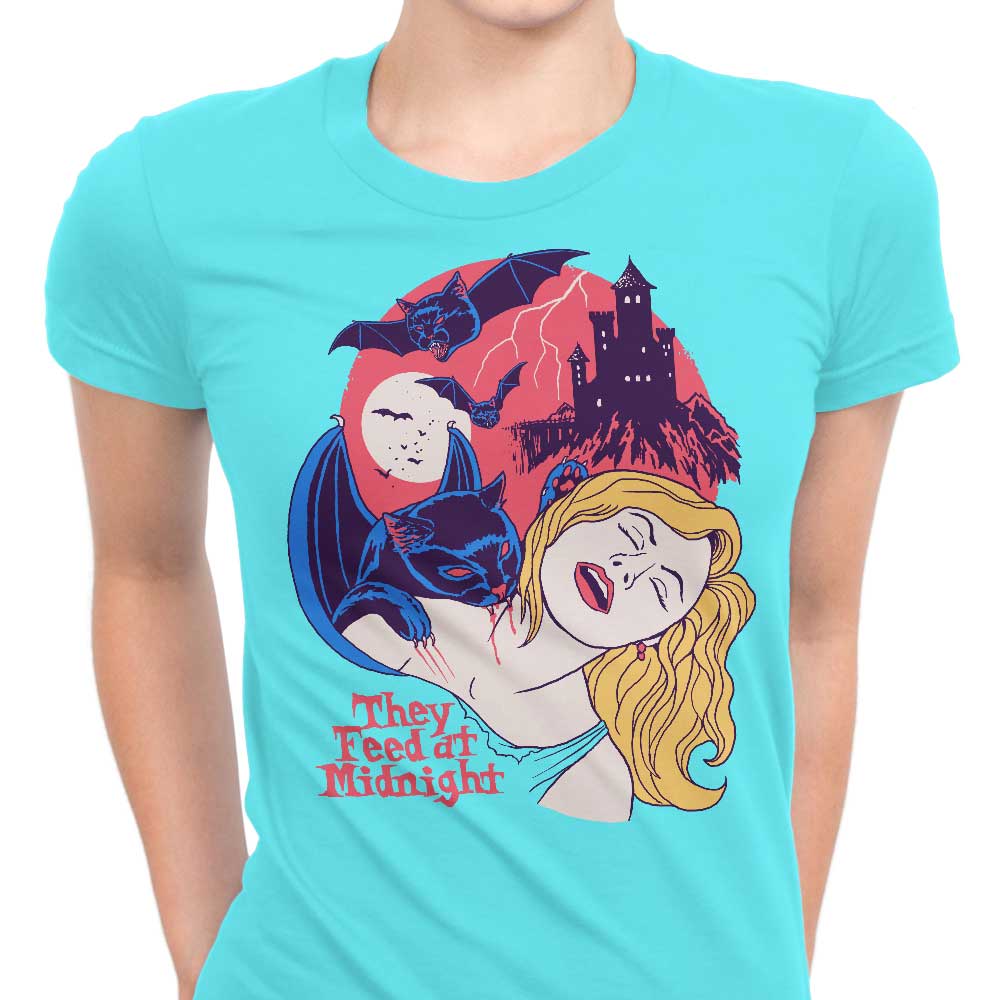 They Feed at Midnight Women's Apparel - Adult & Kids T-Shirts, Sweatshirts & Hoodies apparel design preview 1