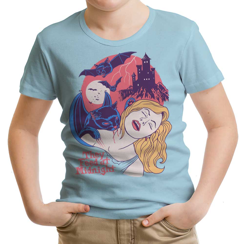 They Feed at Midnight Youth Apparel - Adult & Kids T-Shirts, Sweatshirts & Hoodies apparel design preview 1