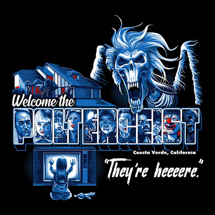 They're Here Men's Apparel - Adult & Kids T-Shirts, Sweatshirts & Hoodies apparel design preview 2