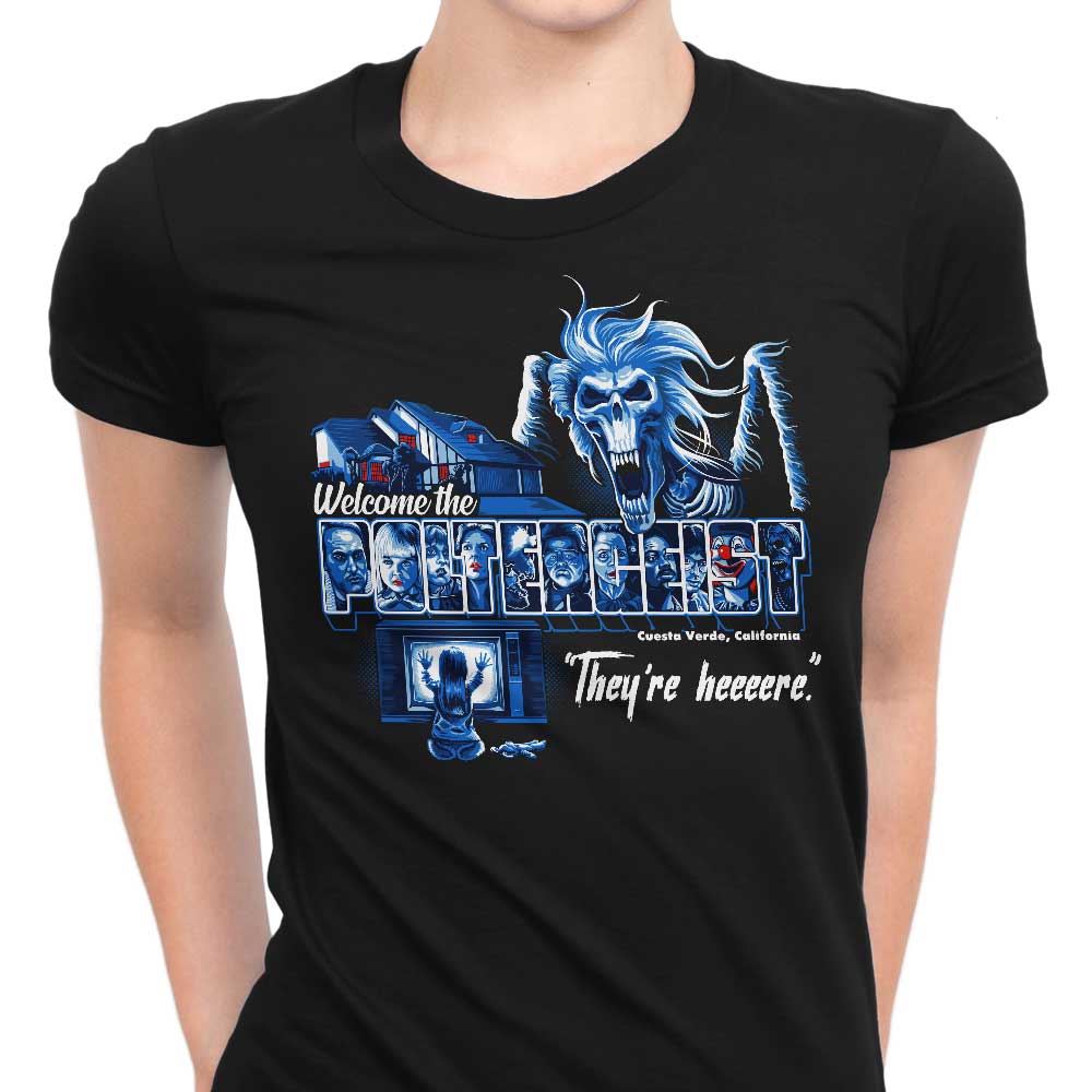 They're Here Women's Apparel - Adult & Kids T-Shirts, Sweatshirts & Hoodies apparel design preview 1