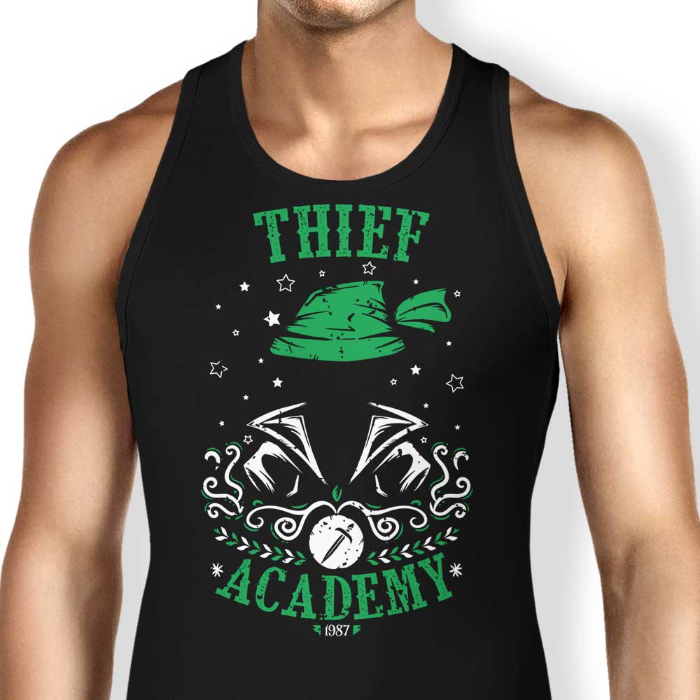 Thief Academy Tank Top - Adult & Kids T-Shirts, Sweatshirts & Hoodies apparel design preview 1