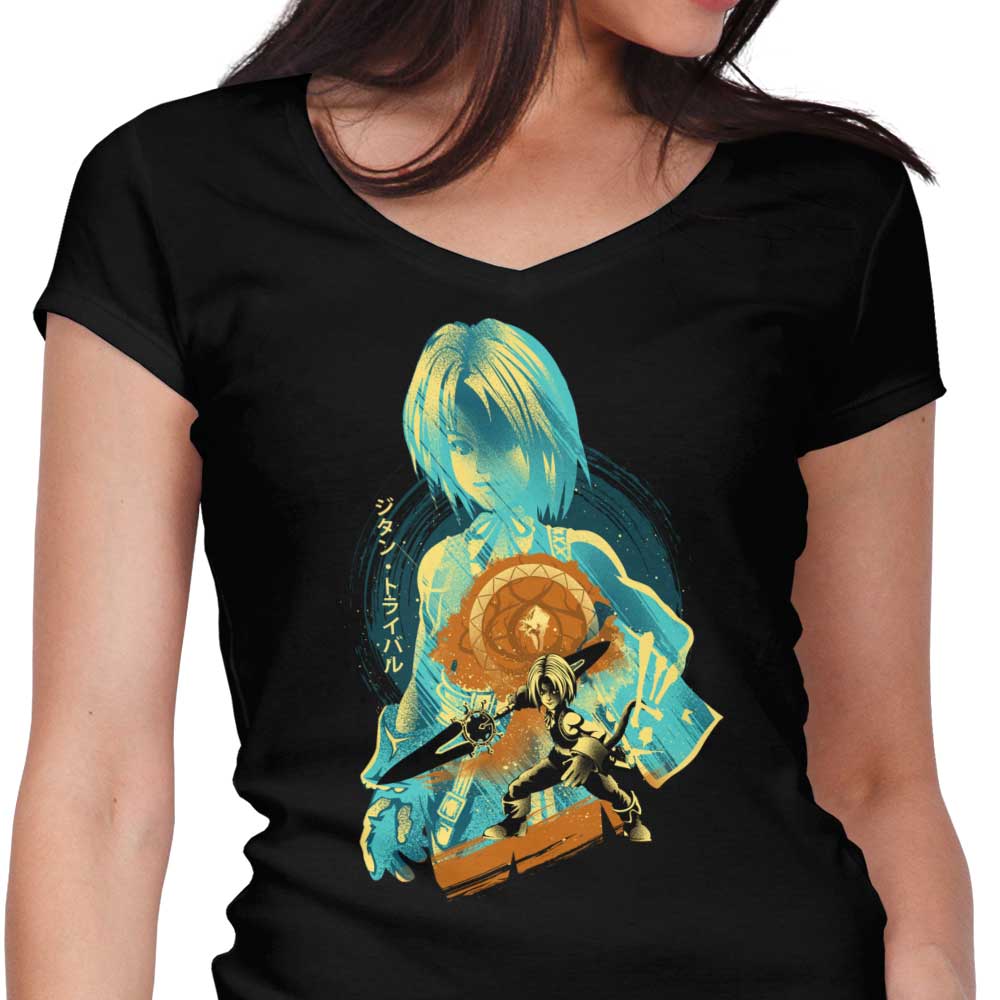 Thief Genome Women's V-Neck - Adult & Kids T-Shirts, Sweatshirts & Hoodies apparel design preview 1