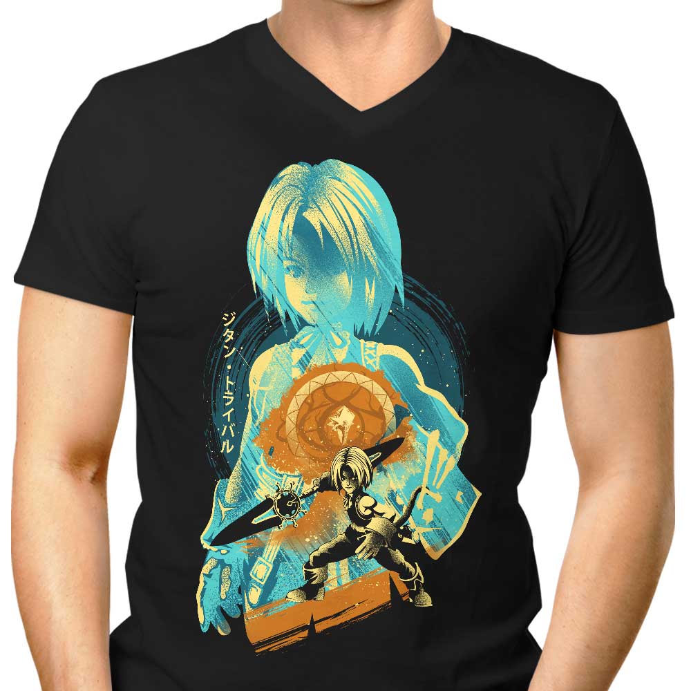 Thief Genome Men's V-Neck - Adult & Kids T-Shirts, Sweatshirts & Hoodies apparel design preview 1