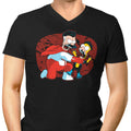 Think You Little Men's V-Neck - Adult & Kids T-Shirts, Sweatshirts & Hoodies apparel design preview 1