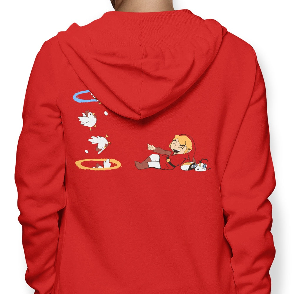 Thinking With Chickens - Adult & Kids T-Shirts, Sweatshirts & Hoodies apparel design preview 1
